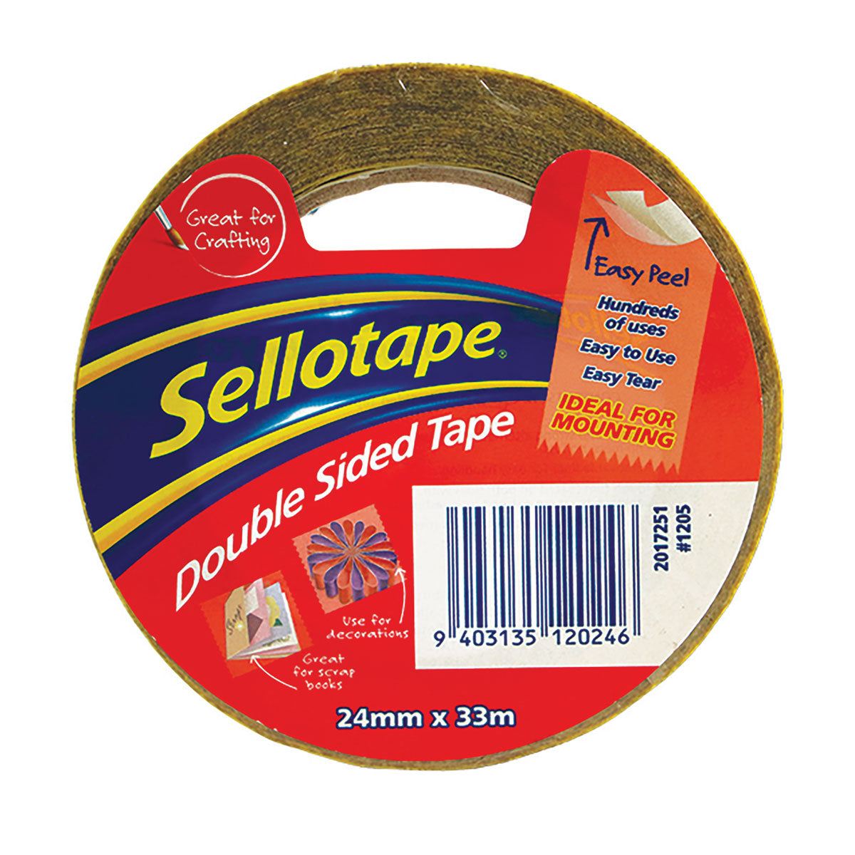 Sellotape 1205 Double-Sided Tape 24x33m - Cafe Supply
