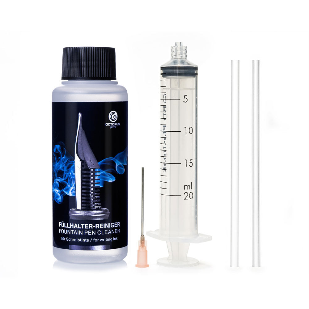 Octopus Fluids Fountain Pen Cleaning Set - Cafe Supply