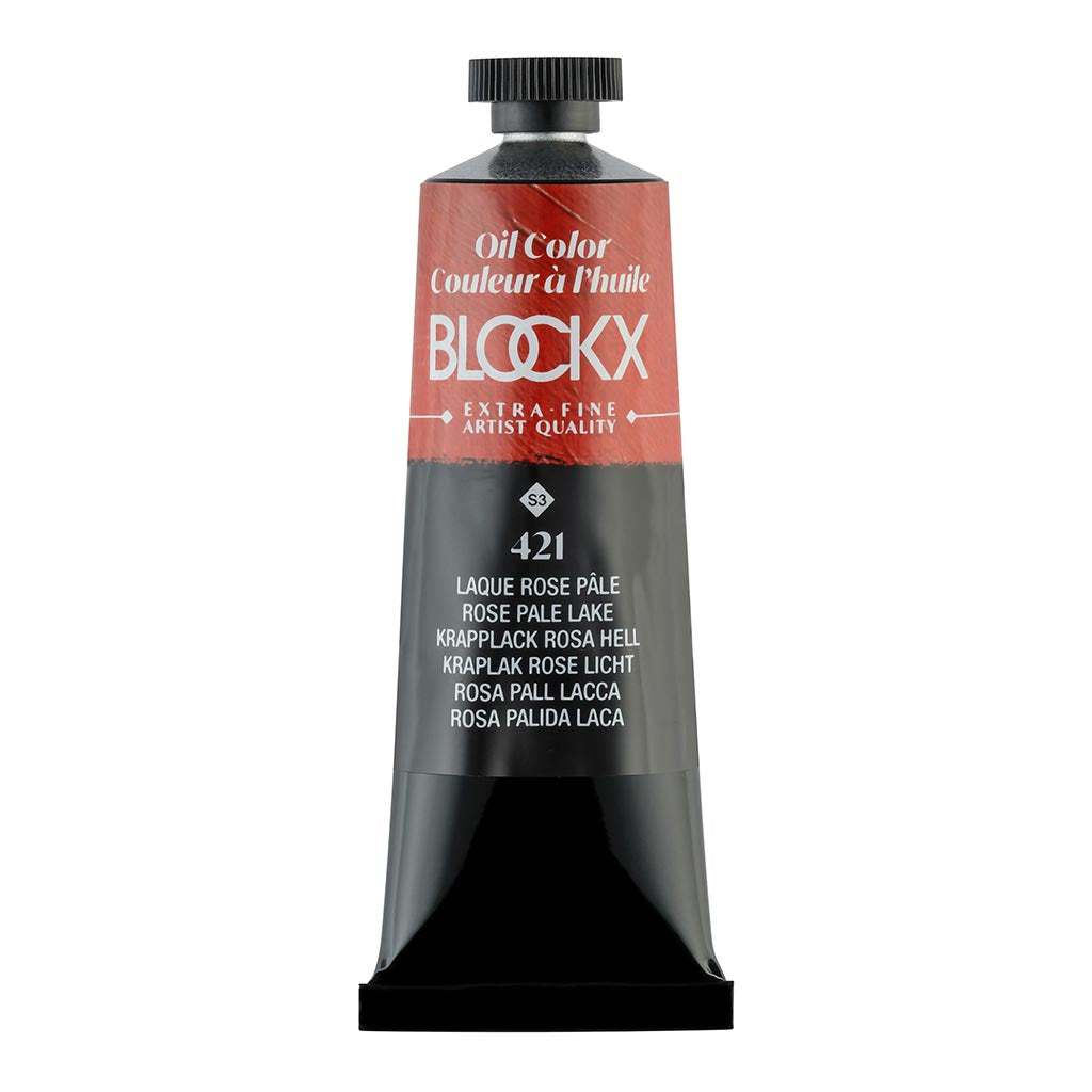 BLOCKX Oil Tube 35ml S3 421 Rose Madder Pale - Cafe Supply