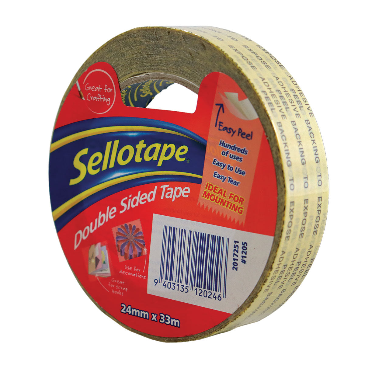 Sellotape 1205 Double-Sided Tape 24x33m - Cafe Supply