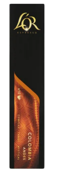 L'OR Espresso Colombia Intensity 8 Coffee Capsules 10pk - Cafe Supply