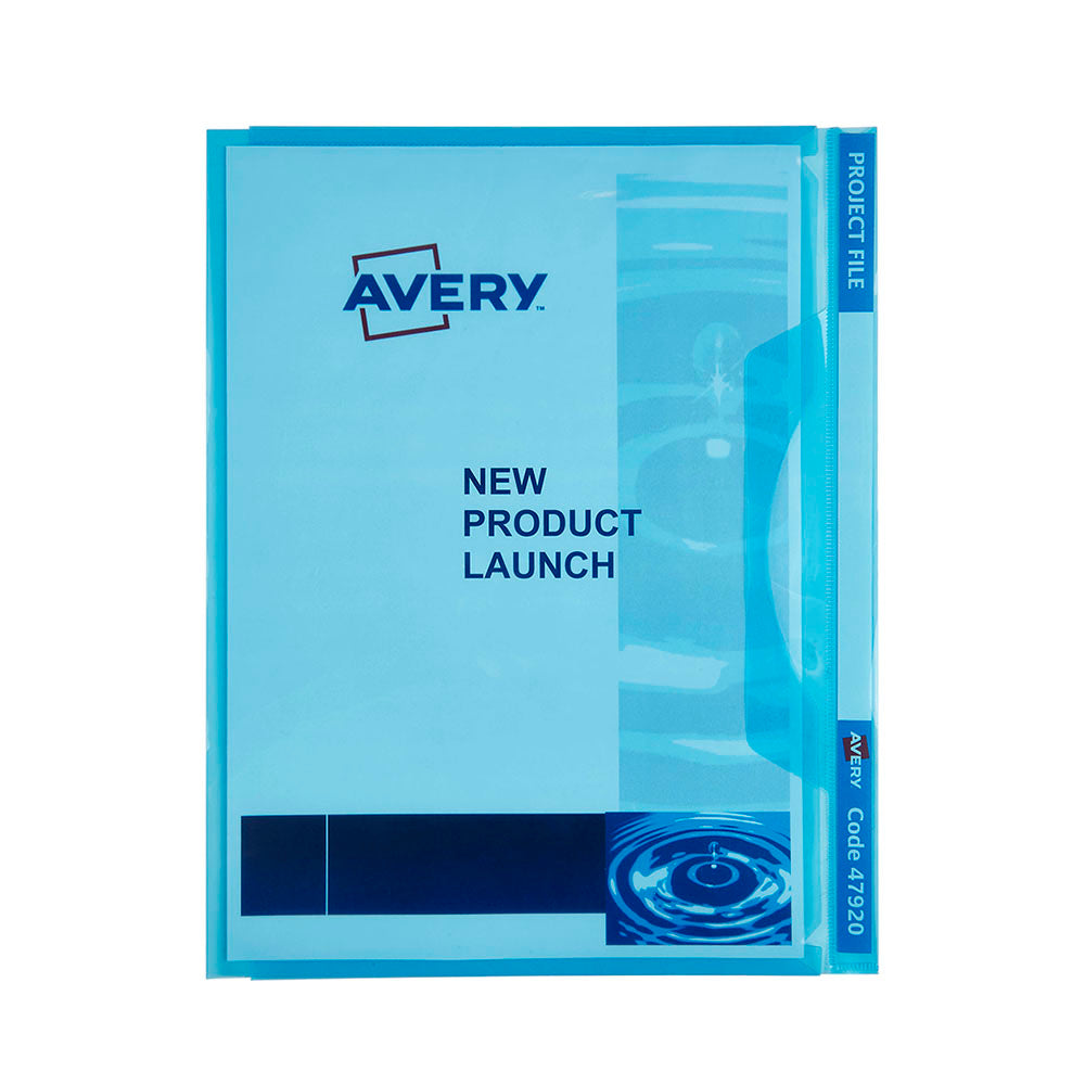 Avery Project File A4 Blue - Cafe Supply
