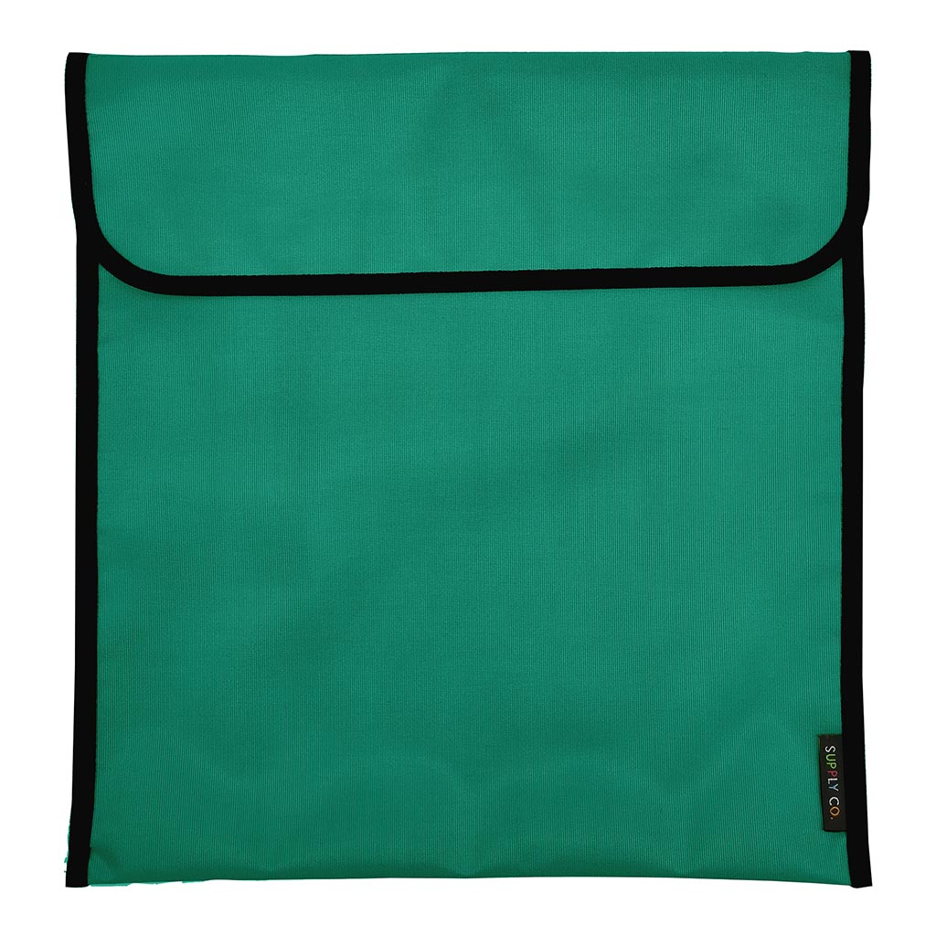 Supply Co Homework Bag Dark Green 36x33cm - Cafe Supply
