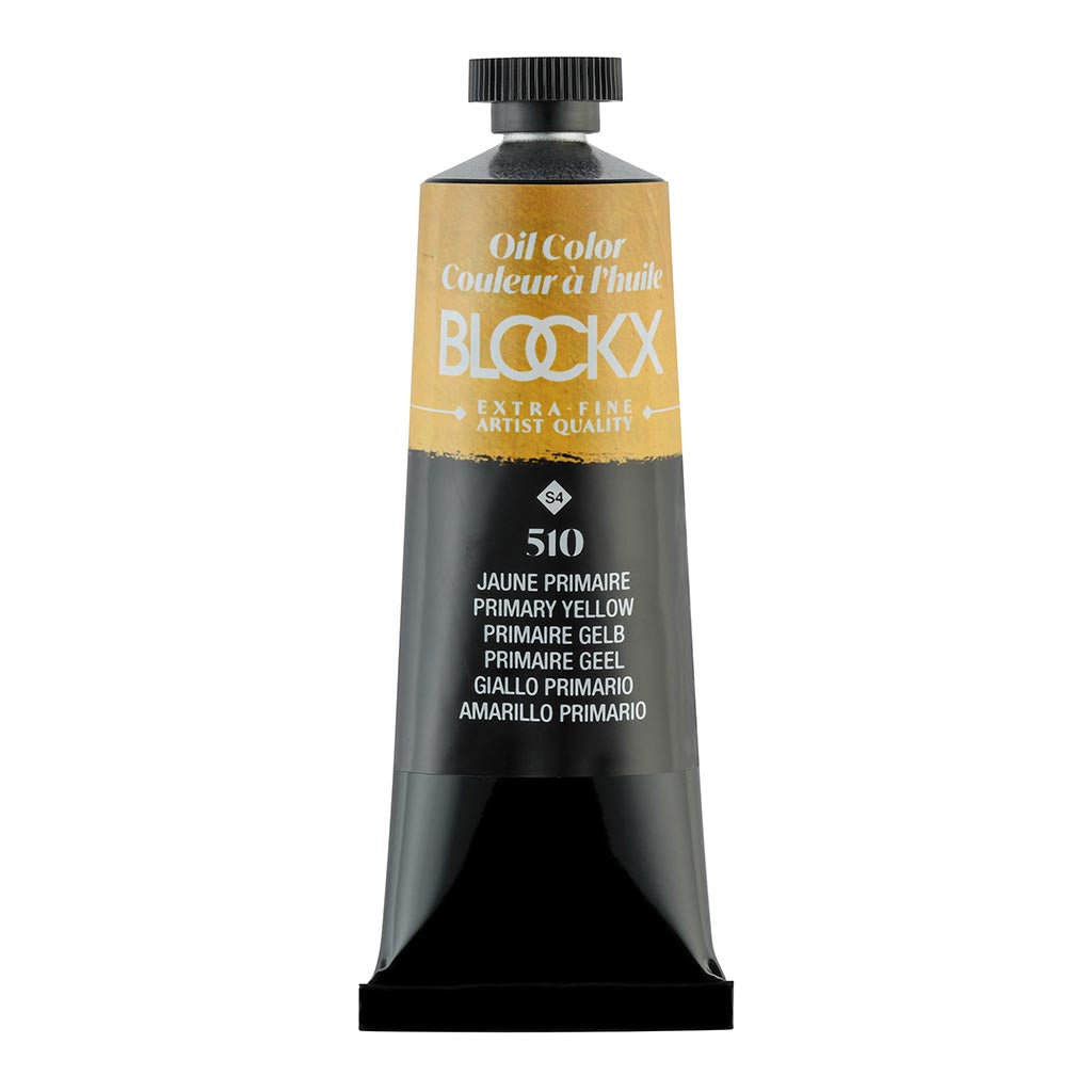 BLOCKX Oil Tube 35ml S4 510 Primary Yellow - Cafe Supply