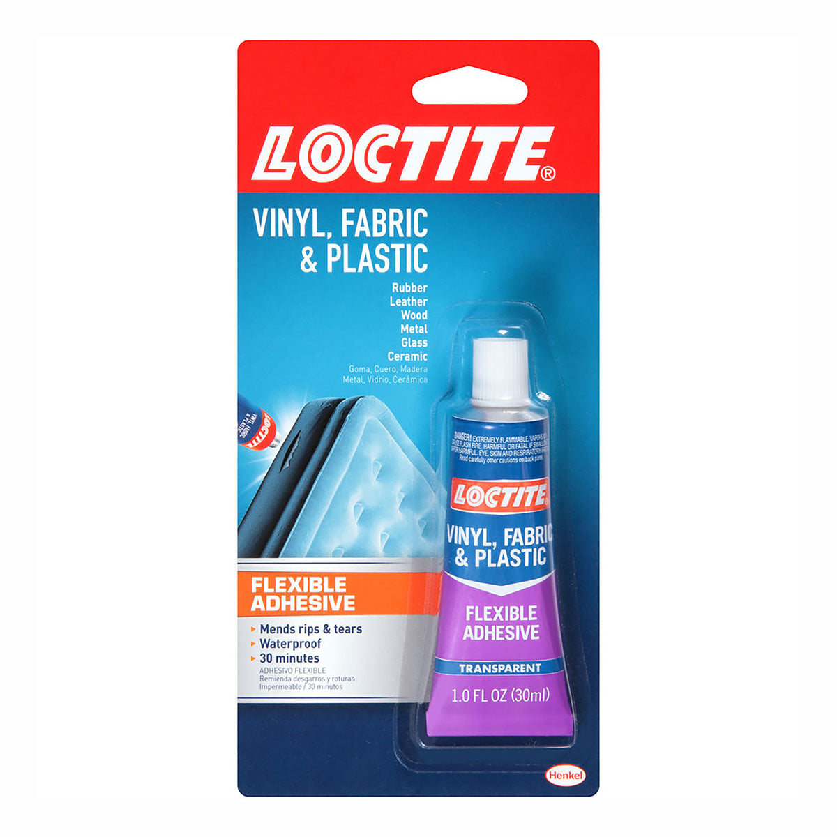 Loctite Vinyl Fabric Plastic Flexible Adhesive 30ml - Cafe Supply