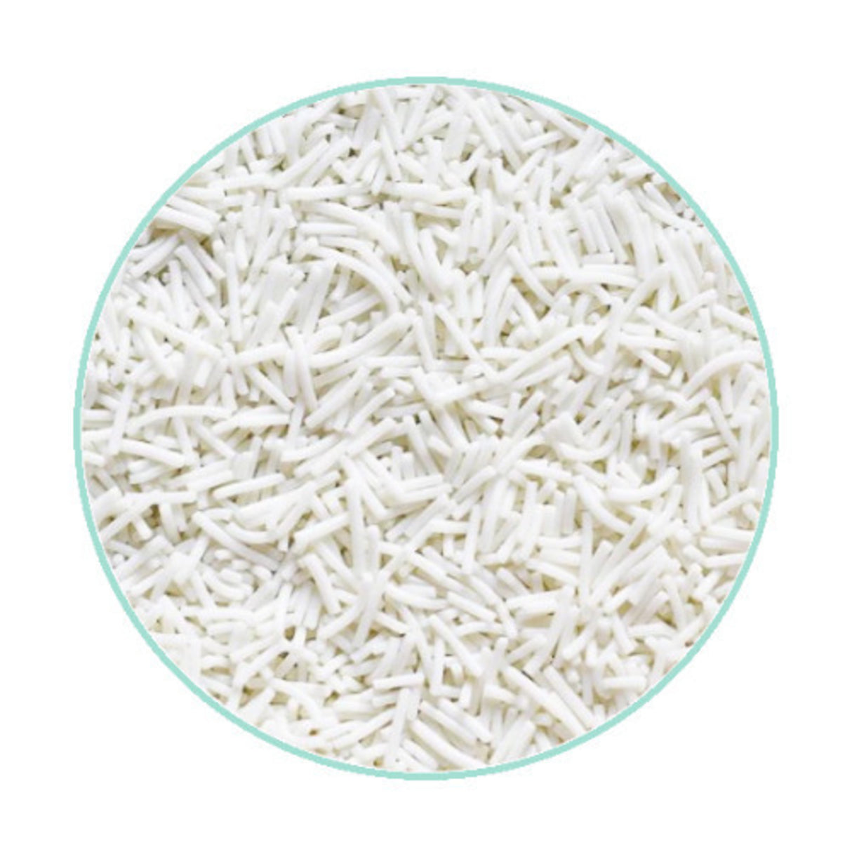 Sprinkles White (1kg bag) - Cafe Supply