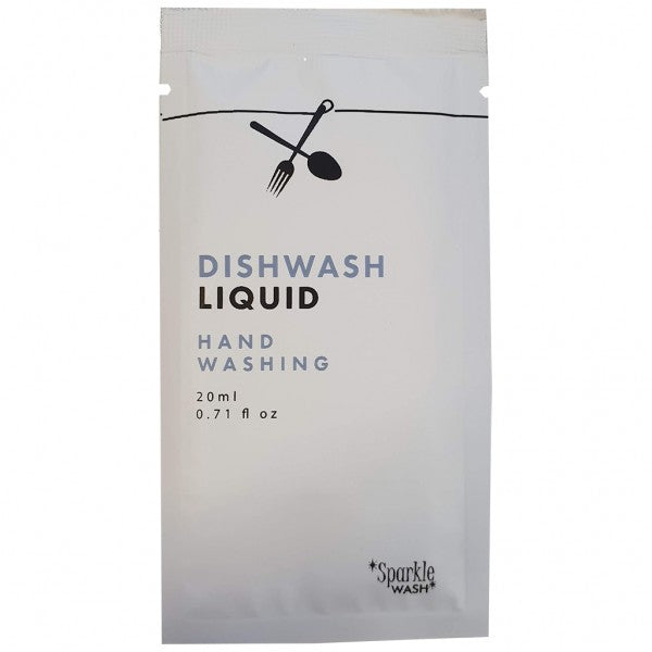 Sparkle Dishwash Liquid Sachet 20ml(600) - Cafe Supply