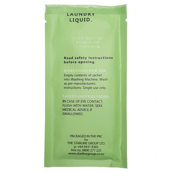 Sparkle Laundry Liquid Sachet 20ml (600) - Cafe Supply