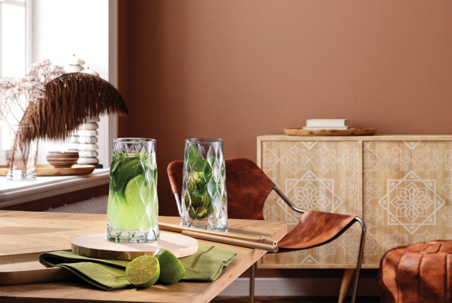 Pasabahce Leafy Hiball Tumbler 450ml - Cafe Supply