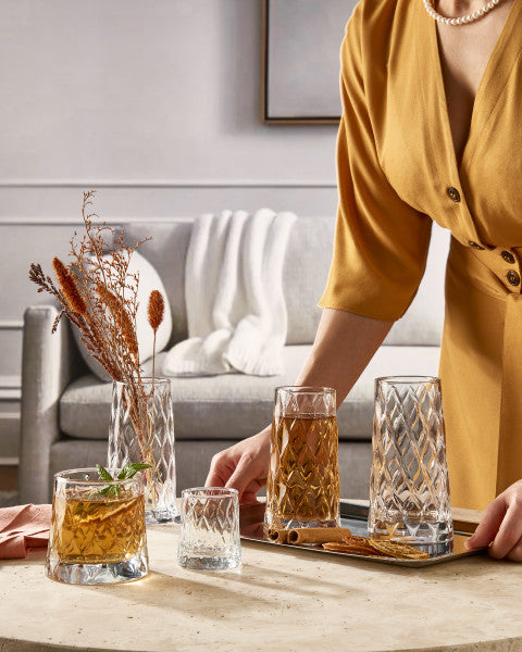 Pasabahce Leafy Hiball Tumbler 450ml - Cafe Supply