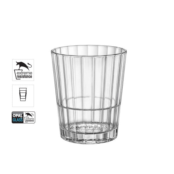 Bormioli Rocco Oxford Bar Rock 312ml - Set 6 - Cafe Supply