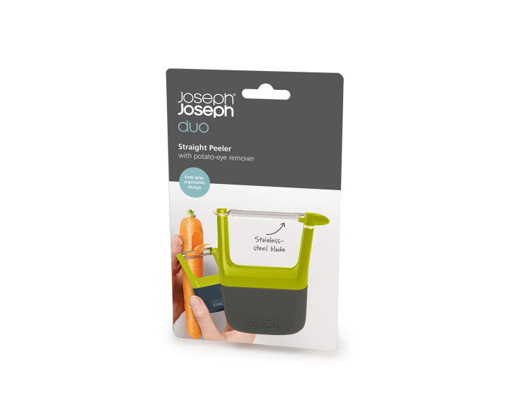 Joseph Joseph Duo Straight Peeler - Cafe Supply