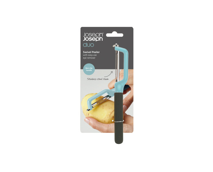 Joseph Joseph Duo Swivel Peeler (Opal) - Cafe Supply