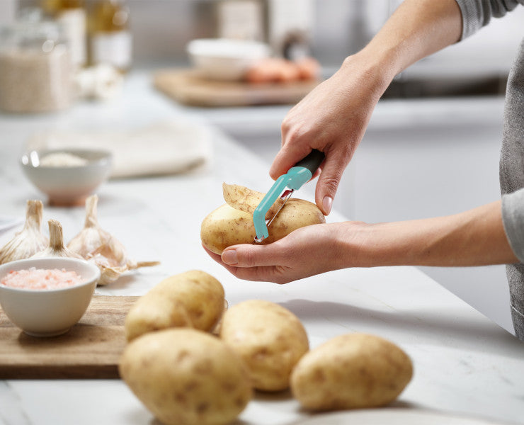 Joseph Joseph Duo Swivel Peeler (Opal) - Cafe Supply