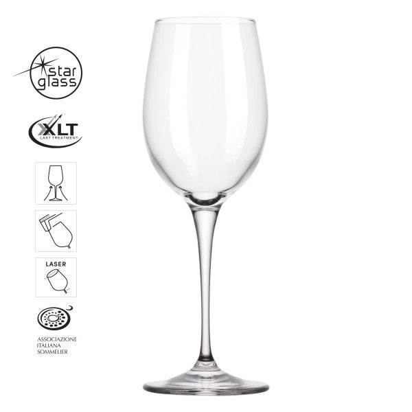 Bormioli Rocco Set 4 Premium Wine 385ml - Cafe Supply