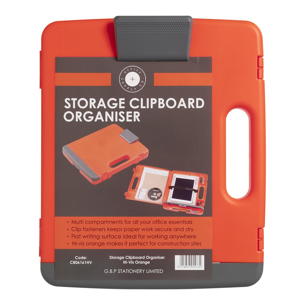 OSC Storage Clipboard Large Hi-Vis - Cafe Supply
