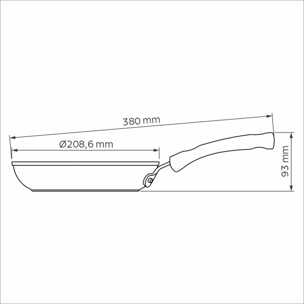 Tramontina Professional Frying Pan 20cm - Cafe Supply