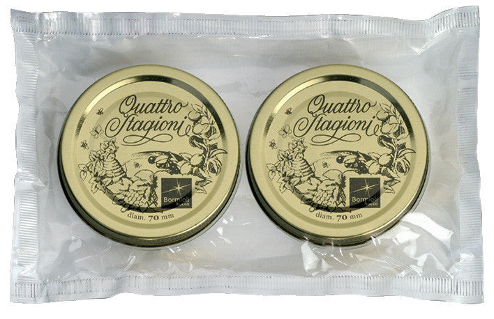 Bormioli Rocco Set 2 Quattro Stagioni Lids 70mm - Cafe Supply