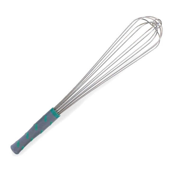 18-inch stainless steel French whip with nylon handle - Cafe Supply