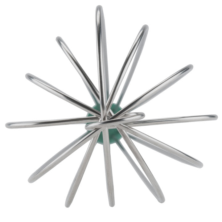 18-inch stainless steel French whip with nylon handle - Cafe Supply