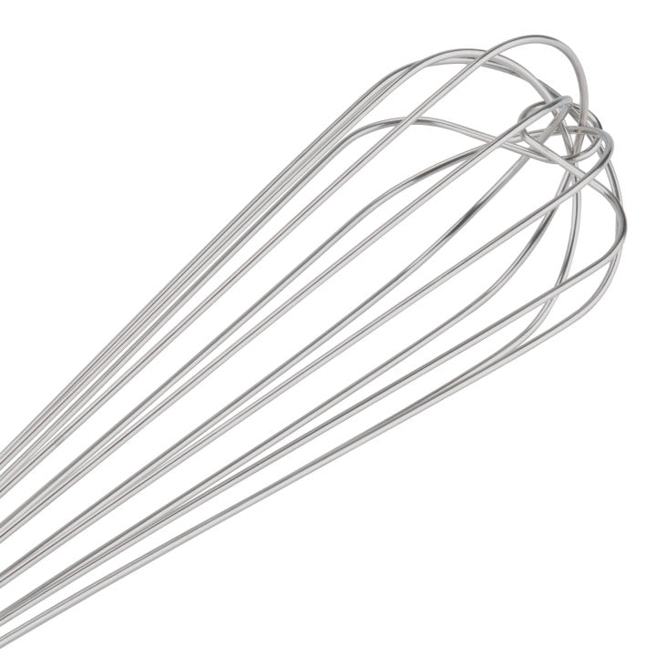 18-inch stainless steel French whip with nylon handle - Cafe Supply