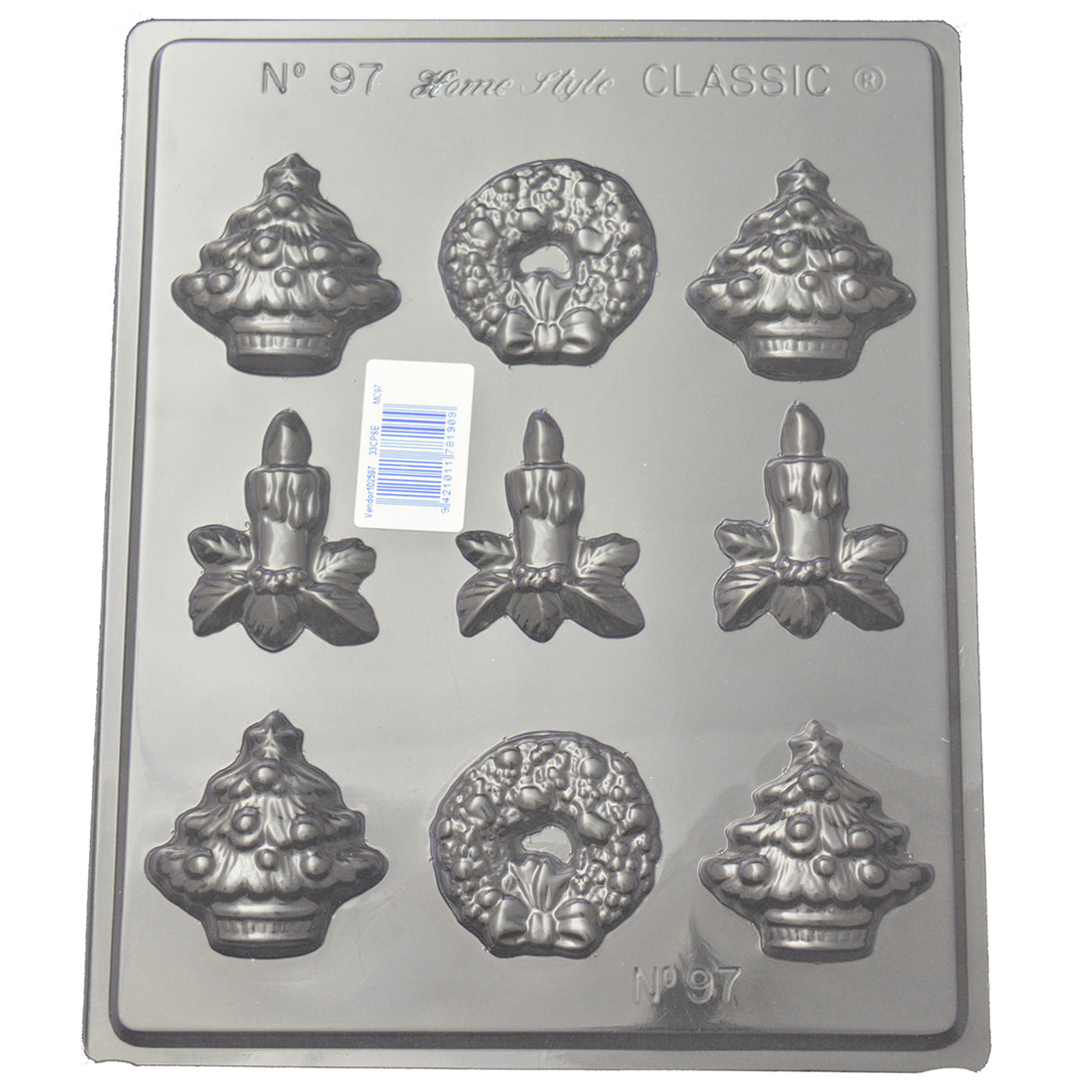 Christmas Variety Mould (0.6mm) - Cafe Supply
