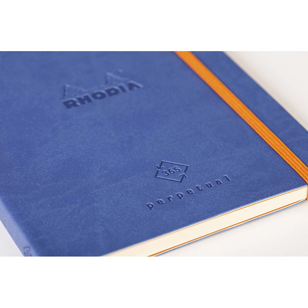 Rhodia Perpetual Diary A5 Sapphire - Cafe Supply