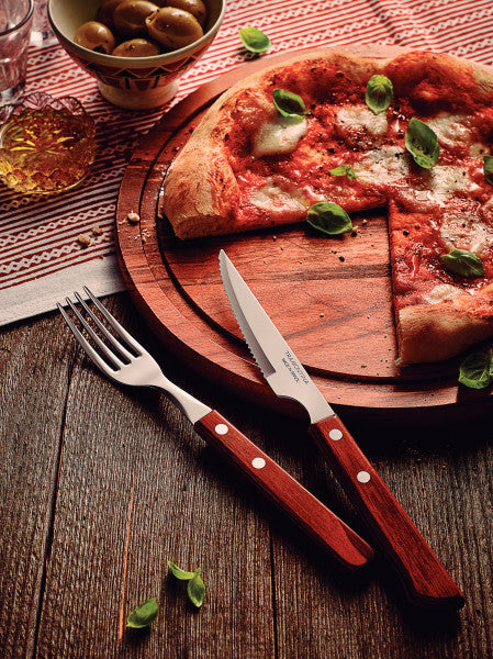 Tramontina Churrasco Spanish Steak Cutlery 12 Piece Set - Red - Cafe Supply