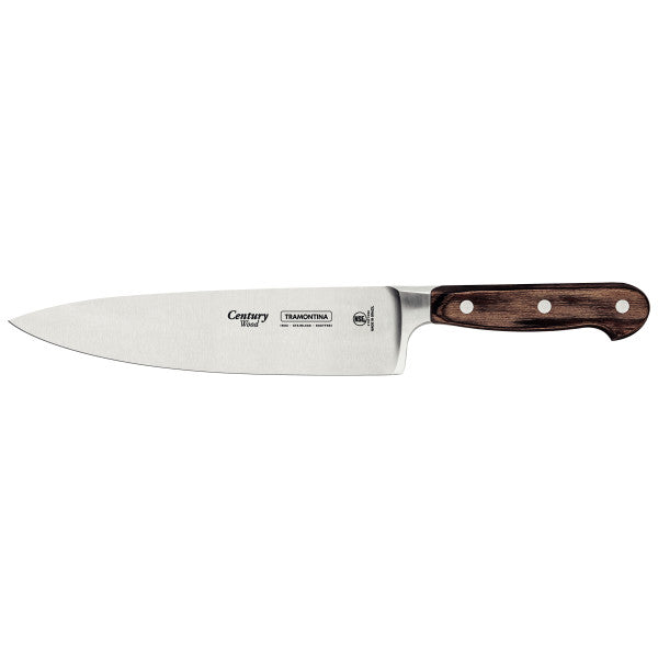 Tramontina Century Wood Chefs Knife 8", 20cm - Cafe Supply