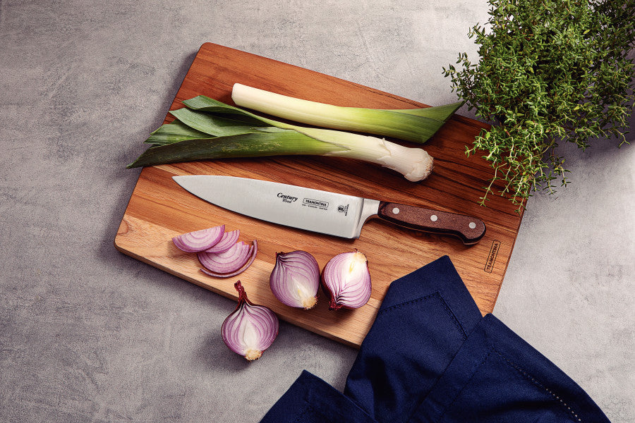 Tramontina Century Wood Chefs Knife 8", 20cm - Cafe Supply