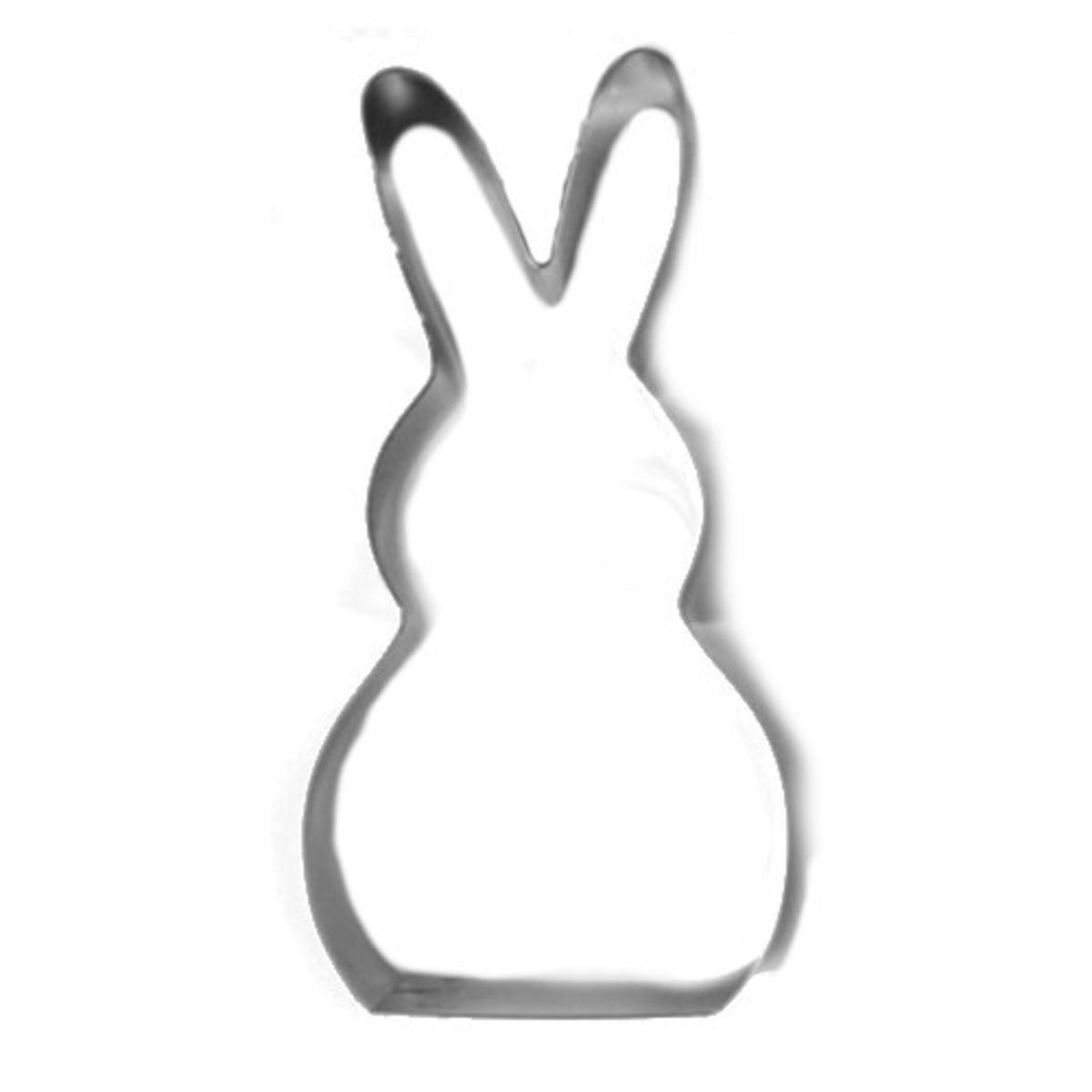 Rabbit Dough Stainless Steel Cutter Straight ear 130mm - Cafe Supply