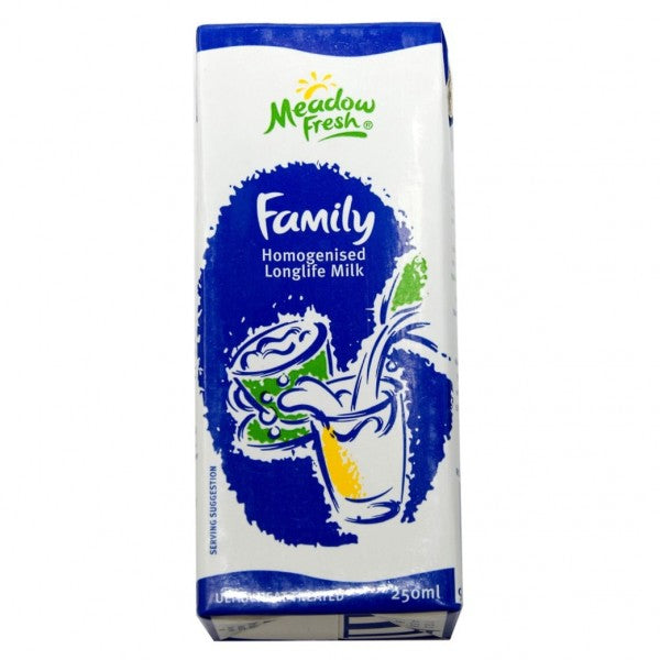 250ml Meadow Fresh Tetra UHT Milk (24) - Cafe Supply