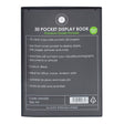 OSC Insert Display Book A3 30 Pocket Black - Cafe Supply