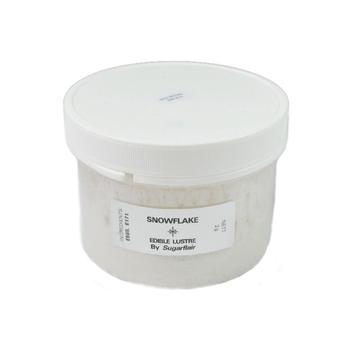 Sugarflair Edible Lustre Colour Snowflake 100g - Cafe Supply