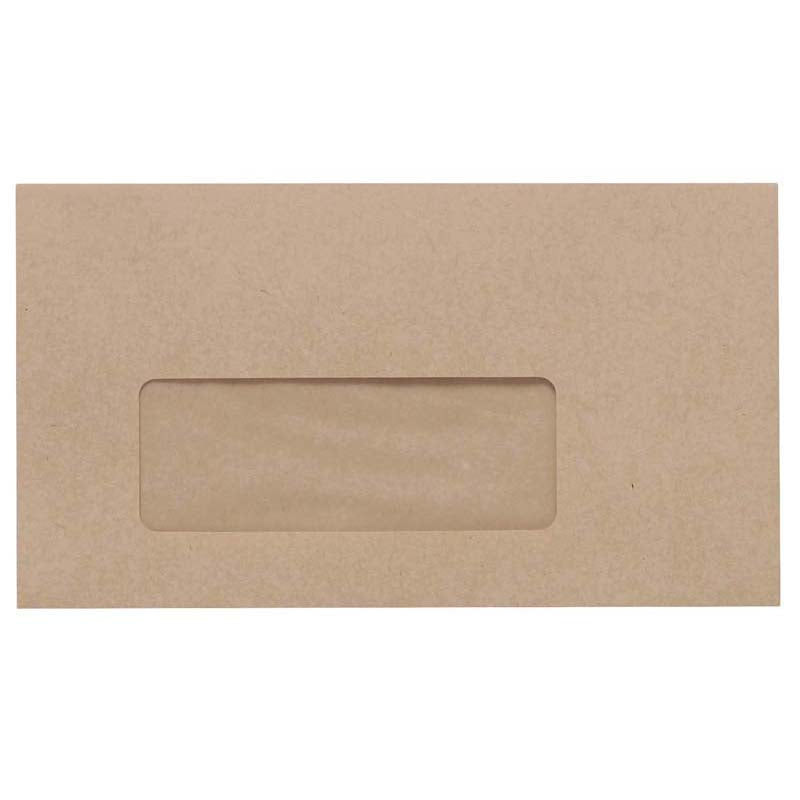 Croxley Envelope E13 Manilla Window Seal Easi Box 500 - Cafe Supply