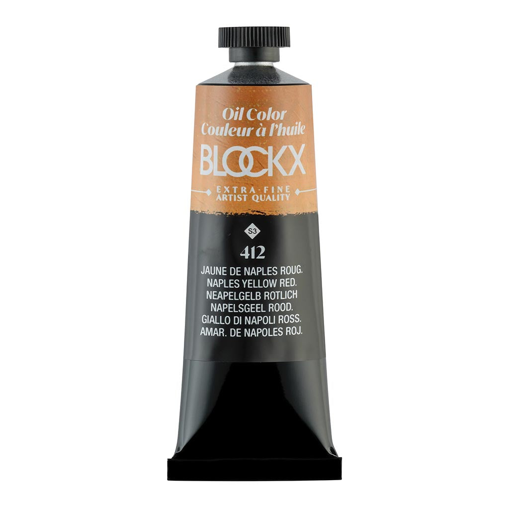 BLOCKX Oil Tube 35ml S3 412 Naples Yellow Reddish - Cafe Supply