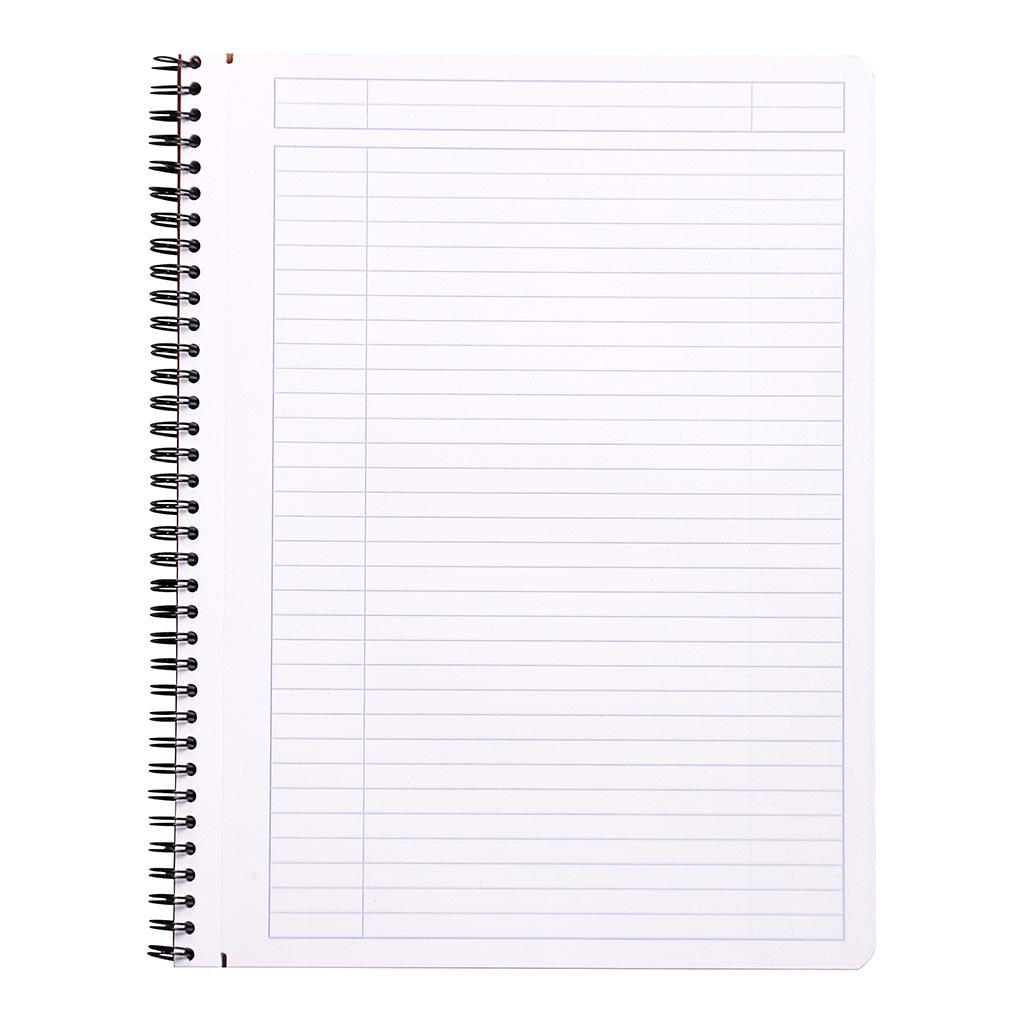 Rhodia Classic Notebook Spiral A4+ Lined Black - Cafe Supply