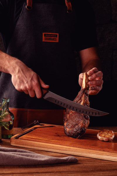 Tramontina Churrasco Black Collection Butcher Knife, 10", 25cm - Cafe Supply