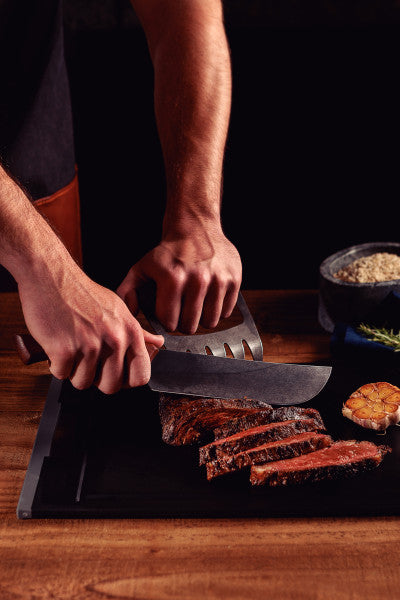 Tramontina Churrasco Black Collection Meat Knife, 8", 20cm - Cafe Supply