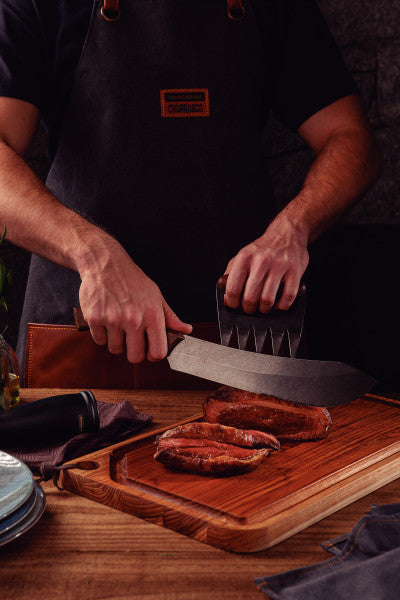 Tramontina Churrasco Black Collection Meat Knife, 10", 25cm - Cafe Supply