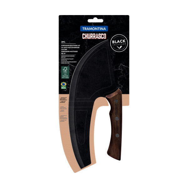 Tramontina Churrasco Black Collection Multi-purpose Cleaver 10", 25cm - Cafe Supply