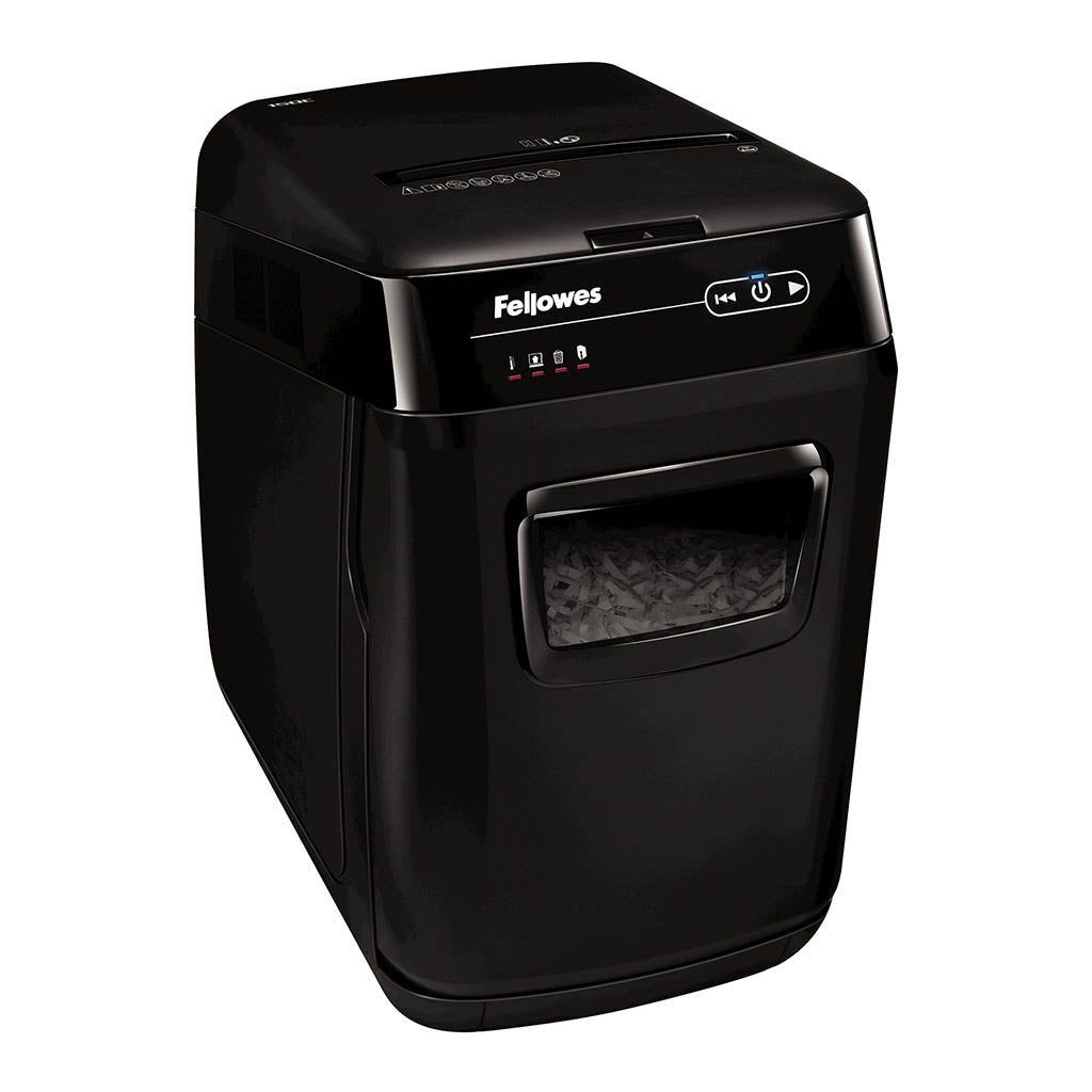 Fellowes AutoMax 150C Cross Cut Shredder - Cafe Supply