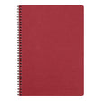 Age Bag Spiral Notebook A4 Lined Red - Cafe Supply