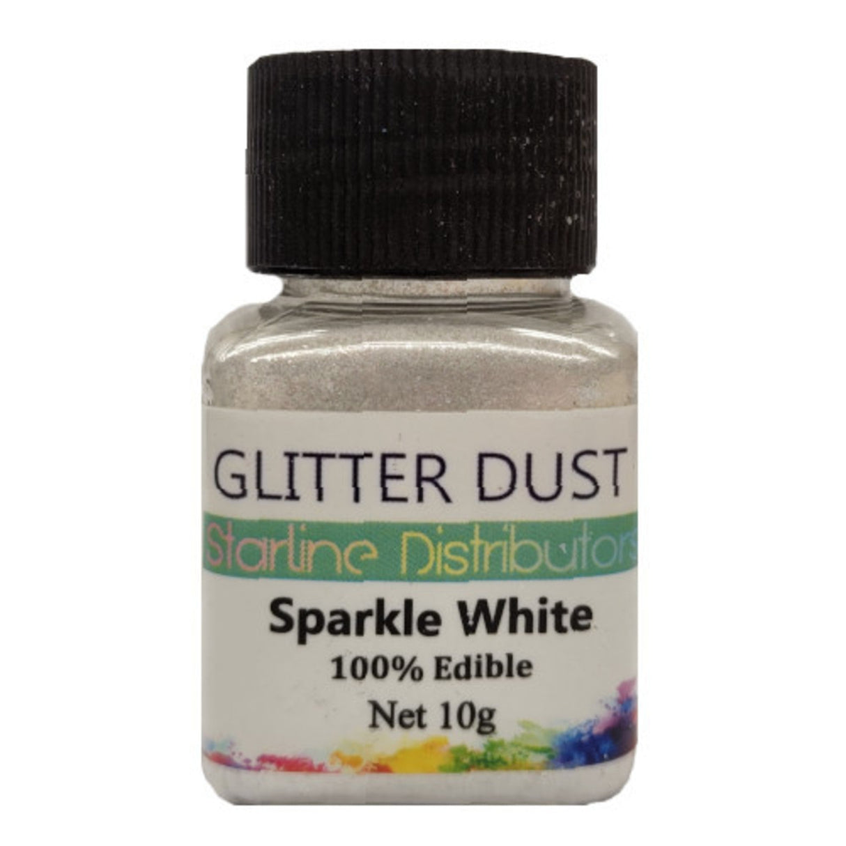 Glitter Dust - Sparkle White 10gm (100% Edible) - Cafe Supply