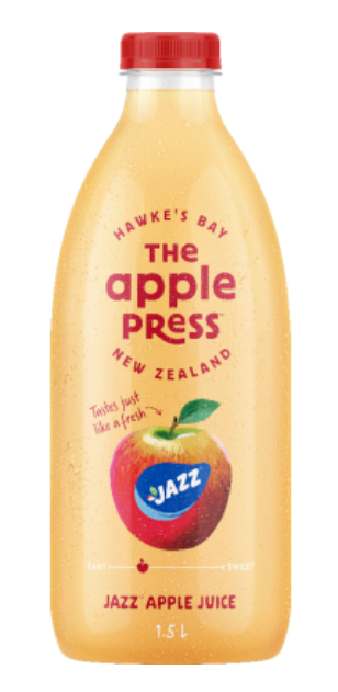 The Apple Press Jazz Apple Juice 1.5l - Cafe Supply
