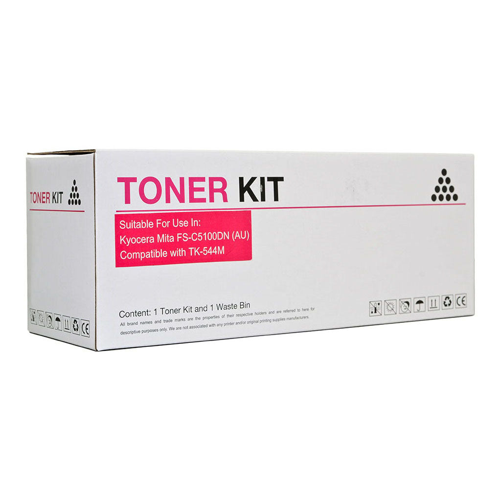 Icon Compatible Kyocera TK544 Magenta Toner Cartridge - Cafe Supply