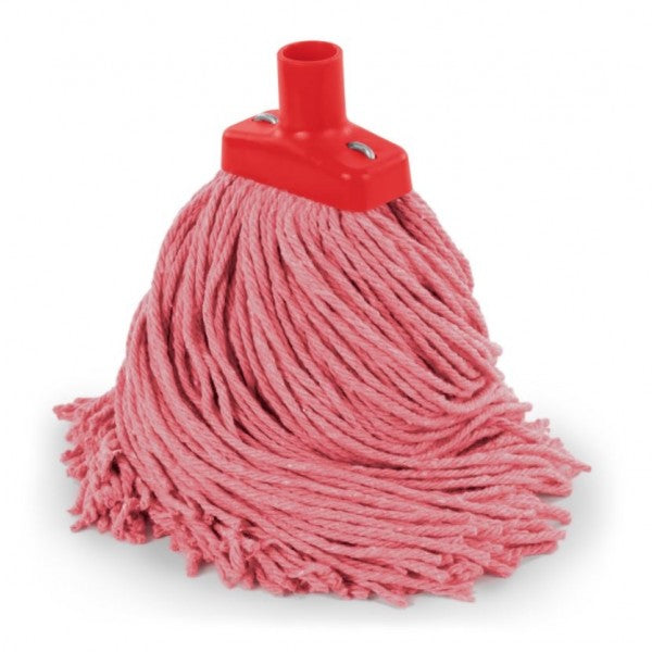 AL478 Cut End Value Mop 400gm - Red - Cafe Supply