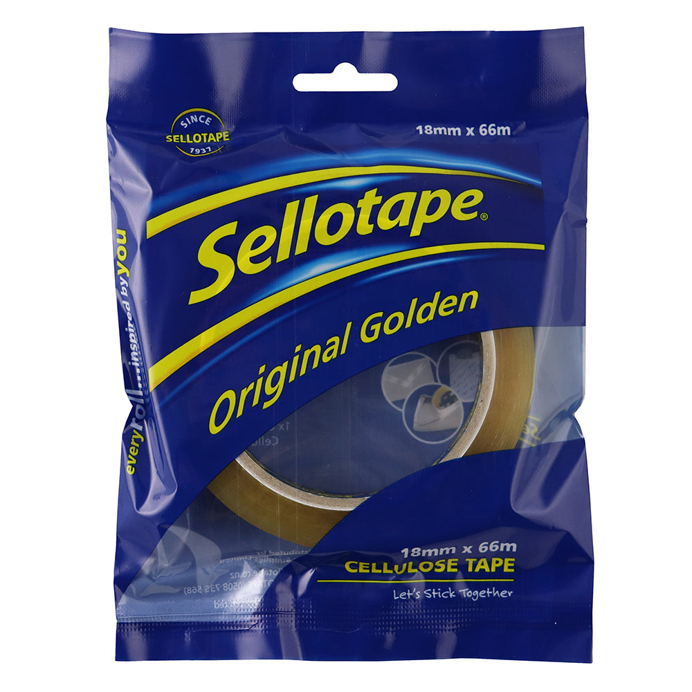 Sellotape 1105 Cellulose Tape 18mmx66m - Cafe Supply