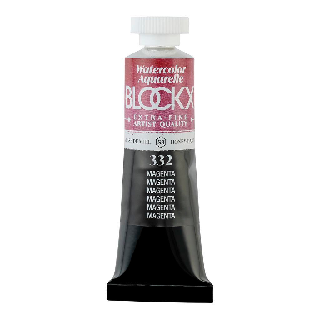 BLOCKX Watercolour Tube 15ml S3 332 Magenta - Cafe Supply