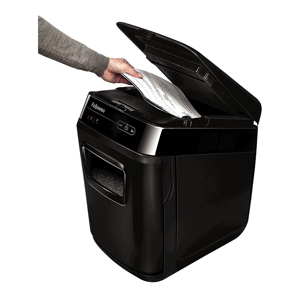 Fellowes AutoMax 150C Cross Cut Shredder - Cafe Supply